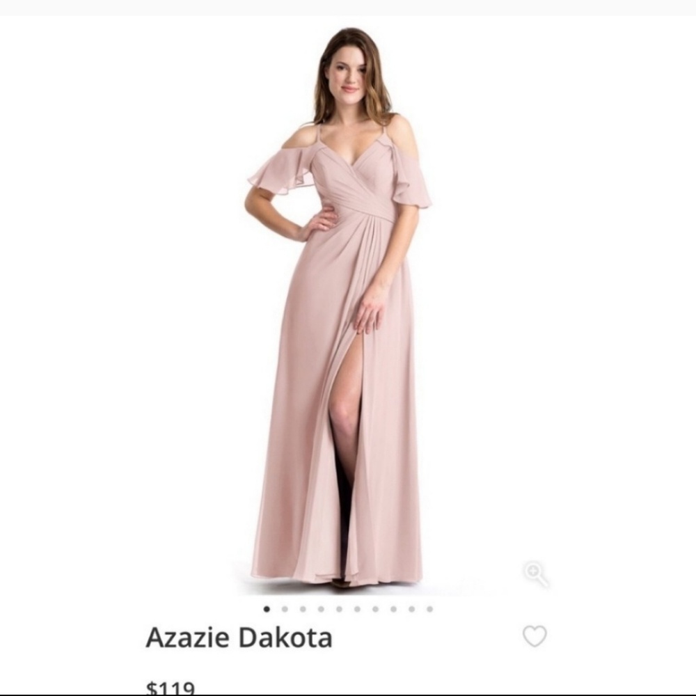 Azazie Dusty Rose Dakota